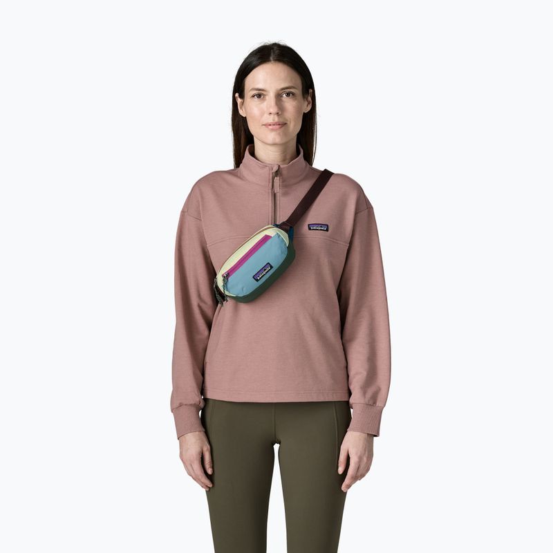 Waist bag Patagonia Terravia Mini Hip patchwork: snowmelt blue 3