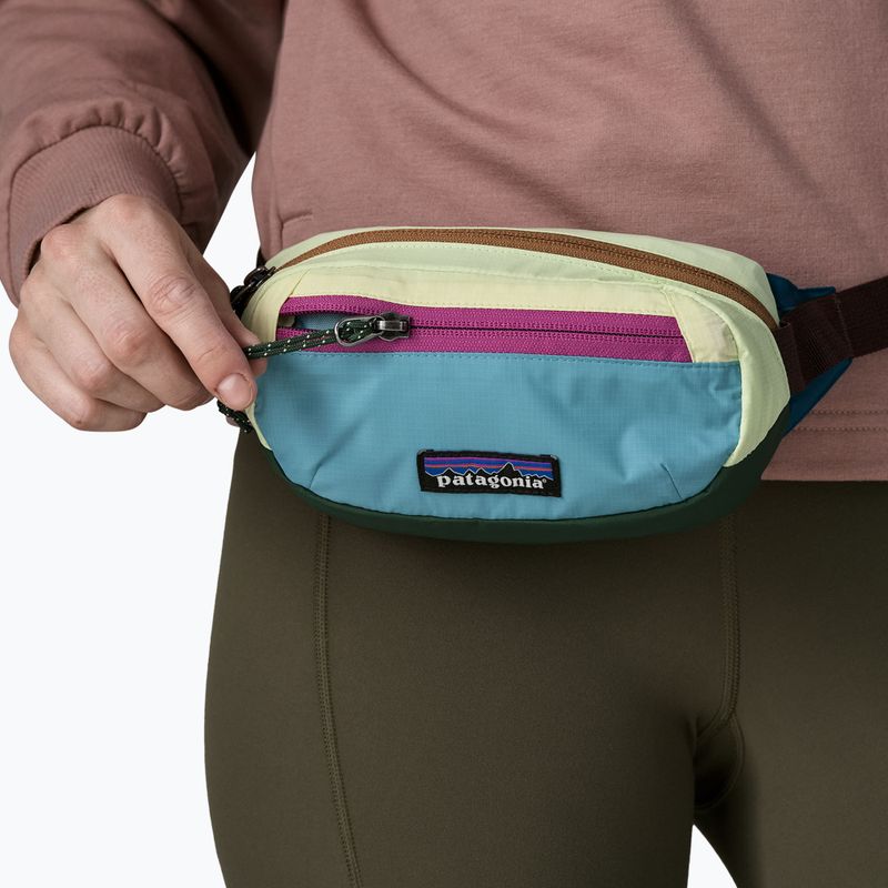 Waist bag Patagonia Terravia Mini Hip patchwork: snowmelt blue 4