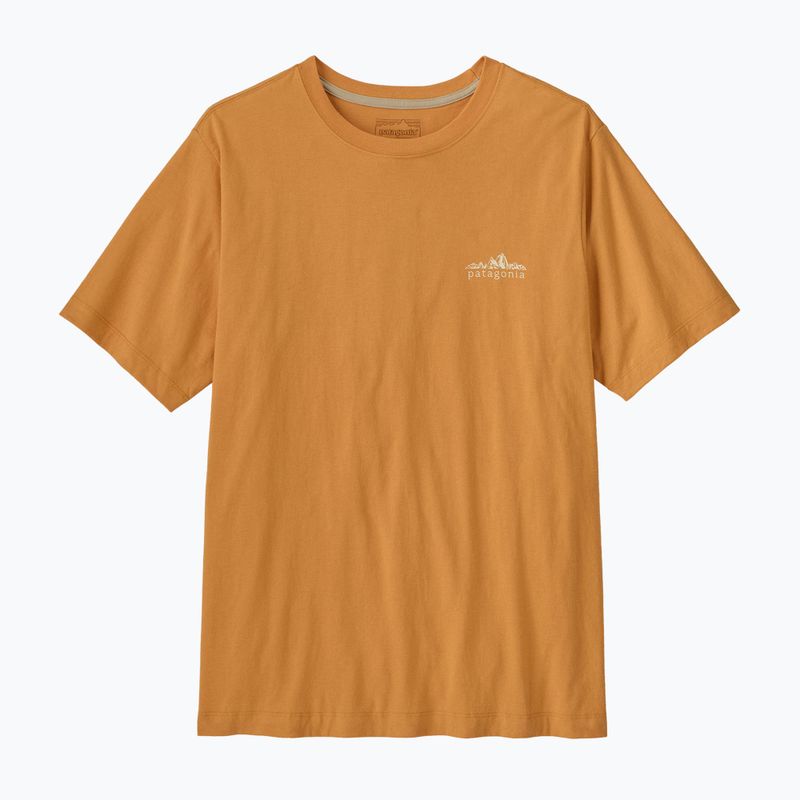 Men's T-shirt Patagonia Fitz Roy Foothills dried mango
