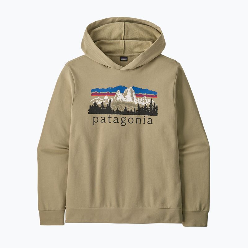 Men's trekking sweatshirt Patagonia Fitz Roy Foothills Daily Hoody weathered stone 2
