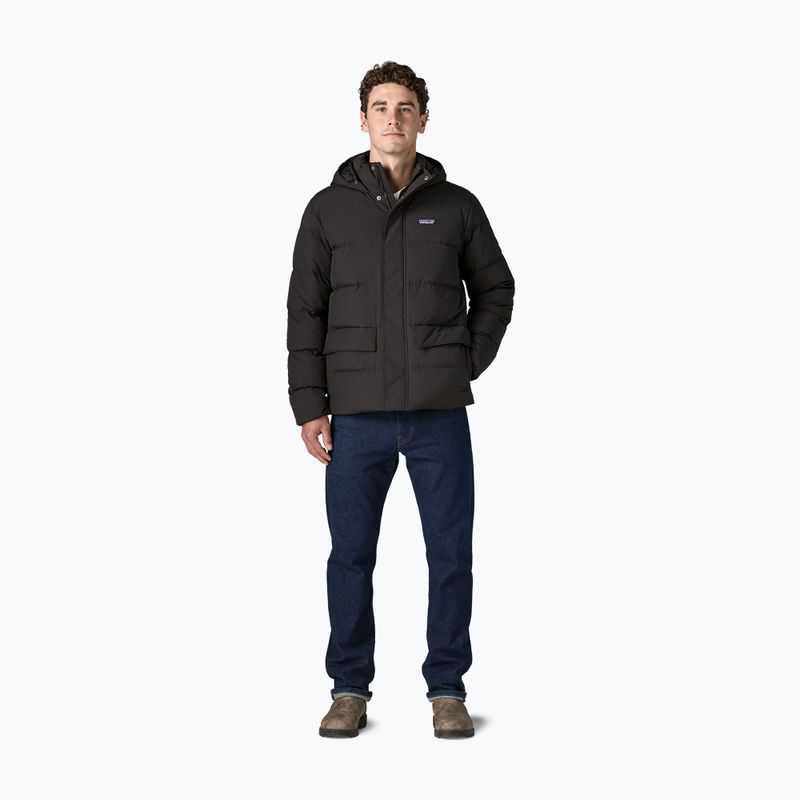 Men's down jacket Patagonia Sisar Down Hoody black 2