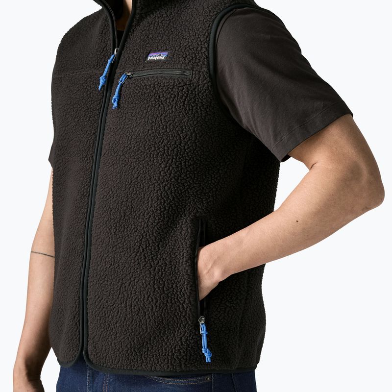 Men's gilet Patagonia Retro Pile black 4