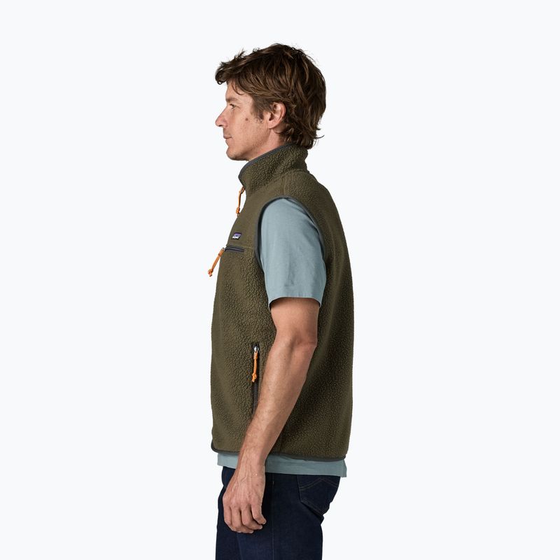 Men's gilet Patagonia Retro Pile basin green 3