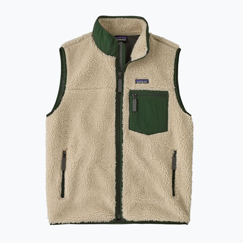 Men's gilet Patagonia Classic Retro-X dark natural w/treeline green 2