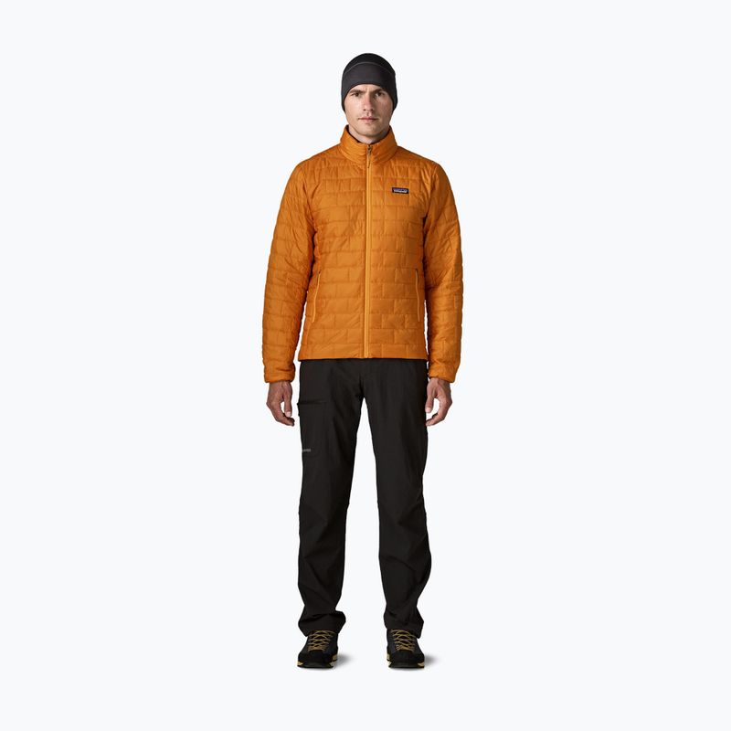 Men's insulated jacket Patagonia Nano Puff autumn orange 2