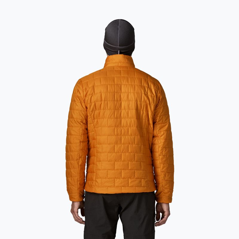 Men's insulated jacket Patagonia Nano Puff autumn orange 3