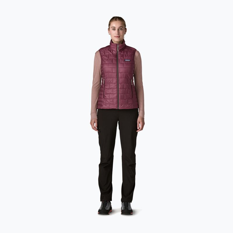 Women's gilet Patagonia Nano Puff berry fig 2