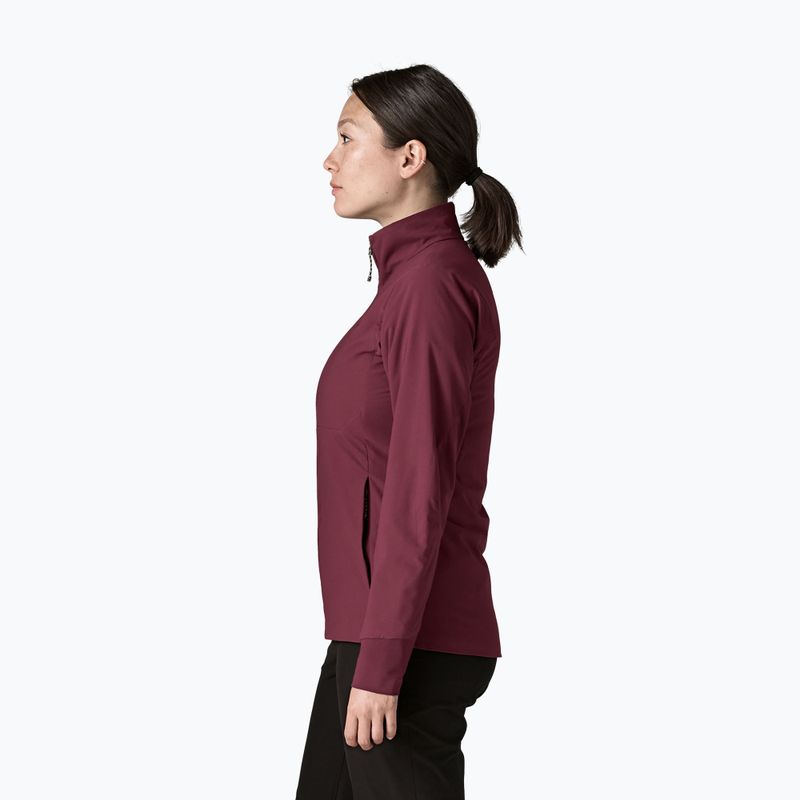 Women's hybrid jacket Patagonia Nano-Air Light berry fig 3