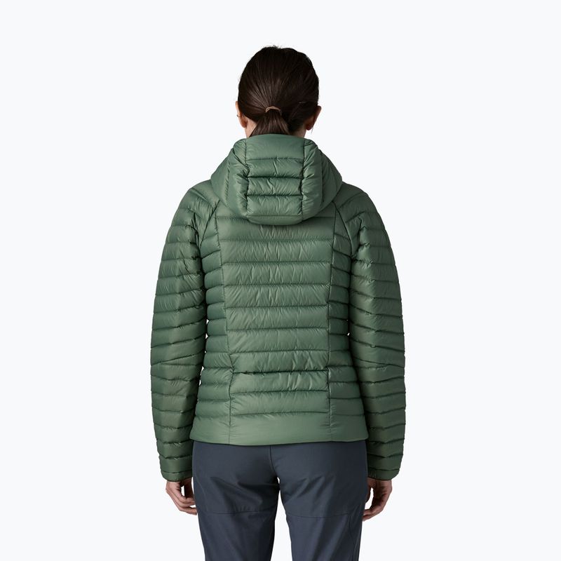 Women's down jacket Patagonia Down Sweater Hoody canopy green 3