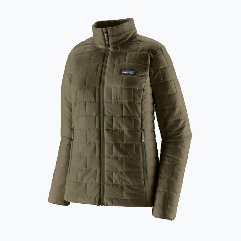 Women's insulated jacket Patagonia Nano Puff basin green 10