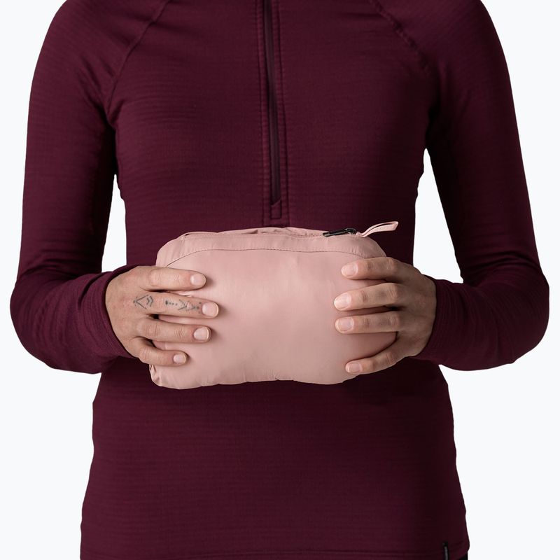 Women's down jacket Patagonia Down Sweater Hoody moonrise taupe 10