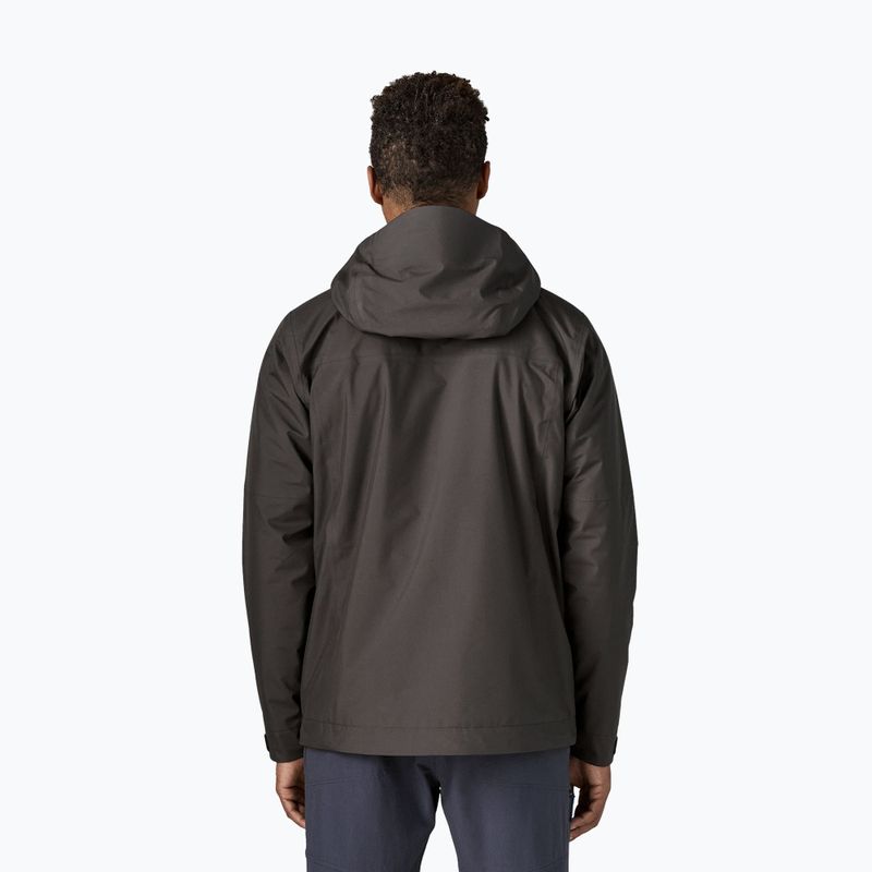 Men's rain jacket Patagonia Insulated Boulder Fork Rain black 2