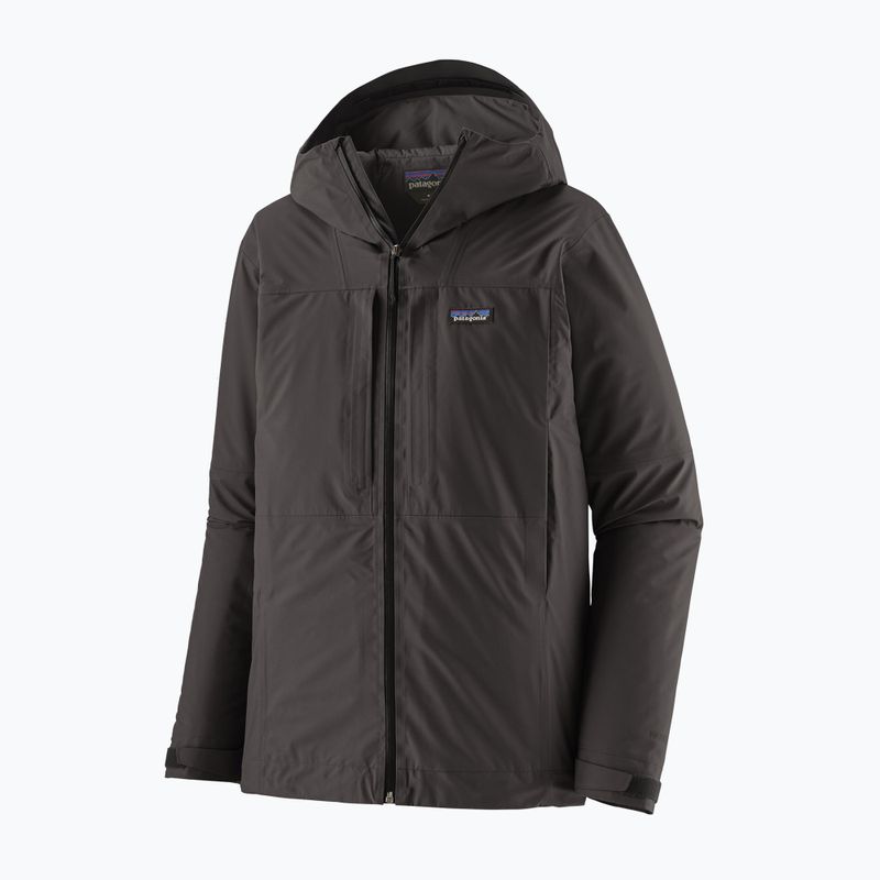 Men's rain jacket Patagonia Insulated Boulder Fork Rain black 6