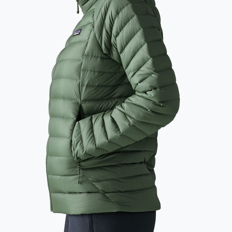 Women's down jacket Patagonia Down Sweater canopy green 4