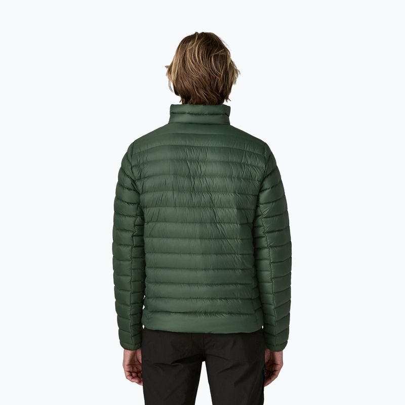 Men's down jacket Patagonia Down Sweater treeline green 3