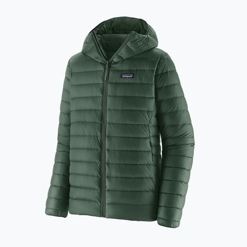 Men's down jacket Patagonia Down Sweater Hoody treeline green 10
