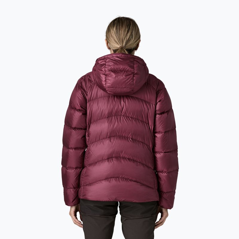 Women's down jacket Patagonia Durable Down Hoody berry fig 2