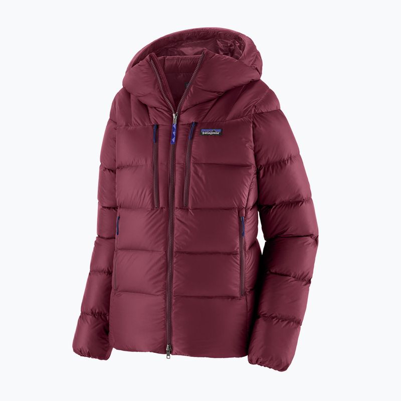 Women's down jacket Patagonia Durable Down Hoody berry fig 4