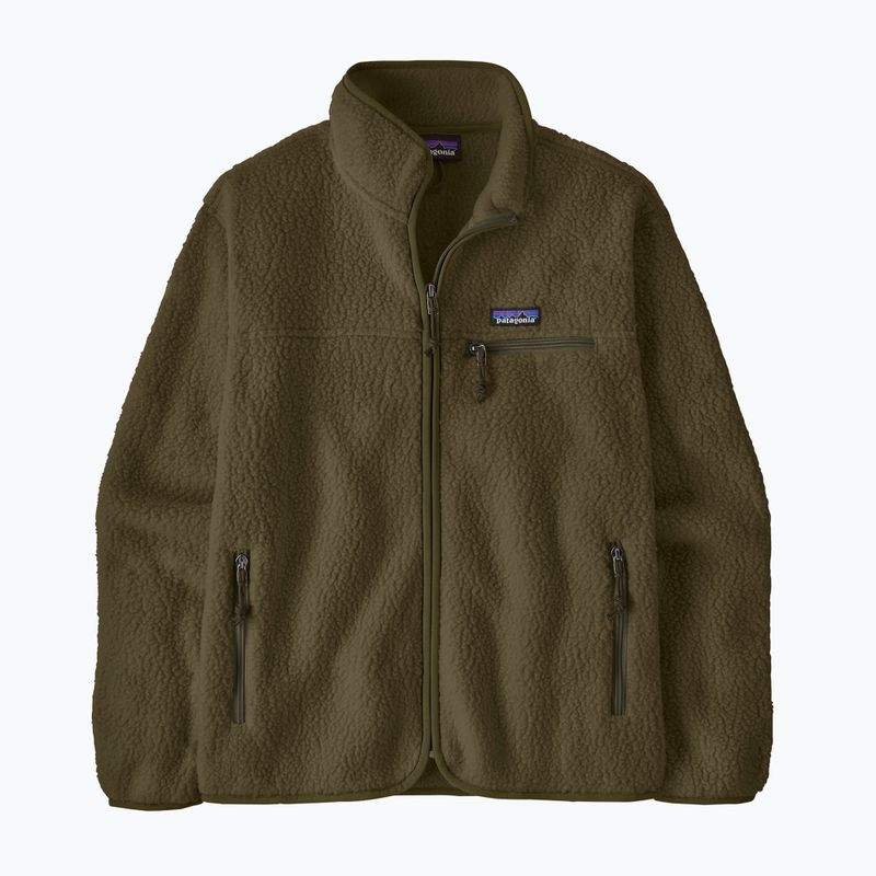 Women's fleece sweatshirt Patagonia Retro Pile basin green 5
