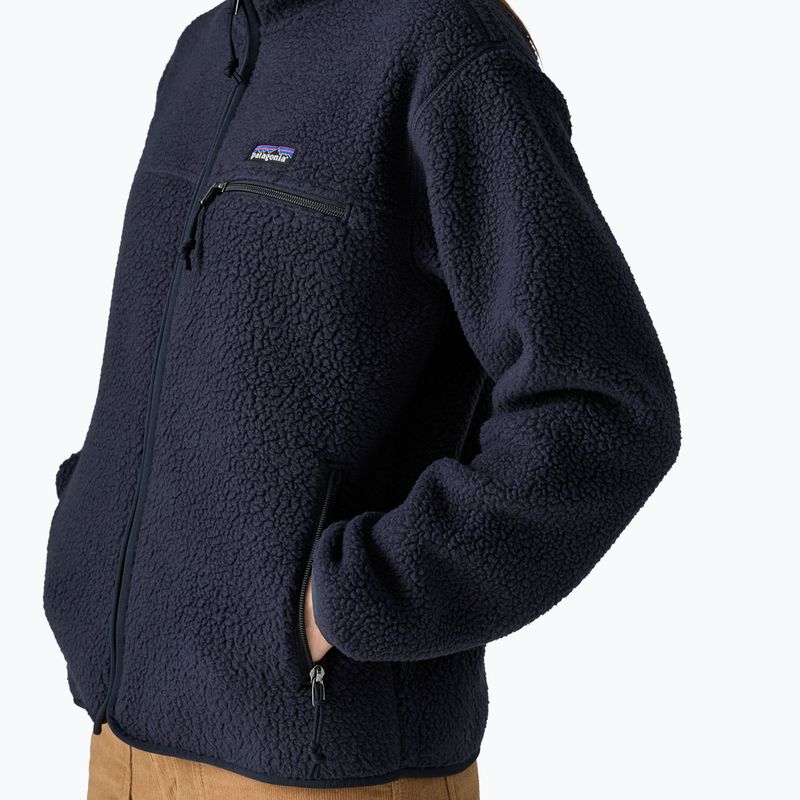 Women's fleece sweatshirt Patagonia Retro Pile sunken blue 4