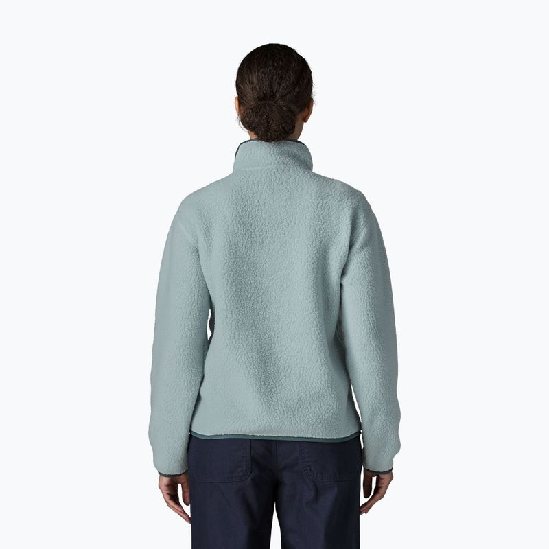 Women's fleece sweatshirt Patagonia Retro Pile virtually blue 2
