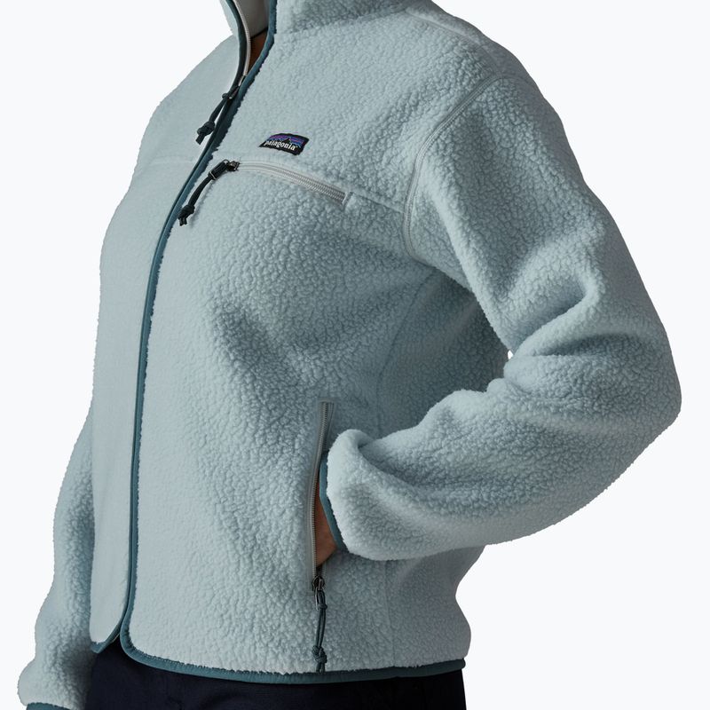 Women's fleece sweatshirt Patagonia Retro Pile virtually blue 4