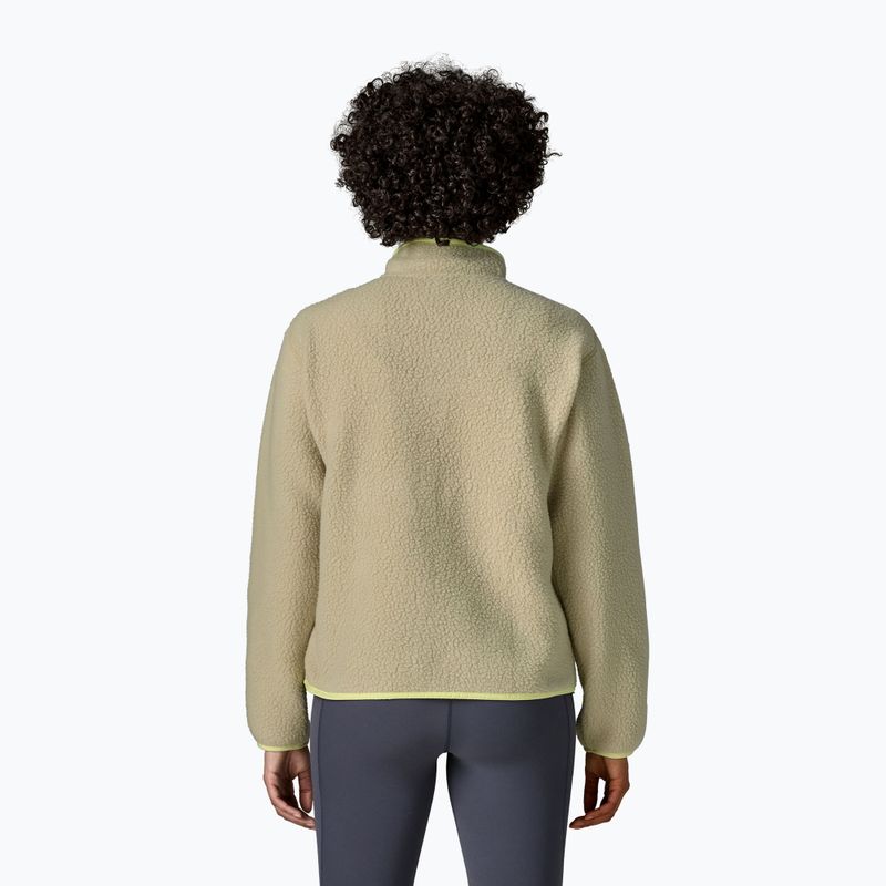 Women's fleece sweatshirt Patagonia Retro Pile weathered stone 2