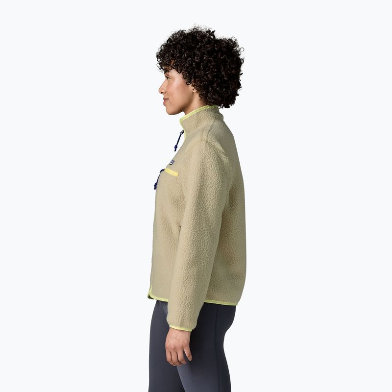 Women's fleece sweatshirt Patagonia Retro Pile weathered stone 3