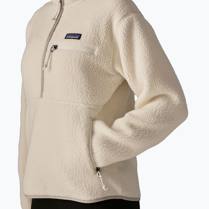 Women's fleece sweatshirt Patagonia Retro Pile Marsupial natural 4
