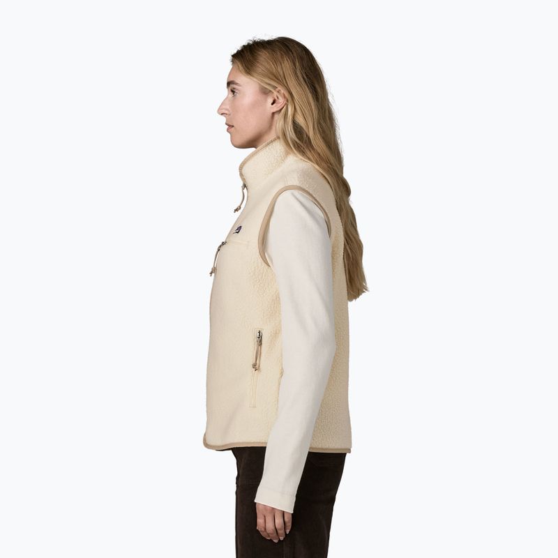 Women's gilet Patagonia Retro Pile natural 3