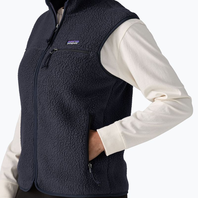 Women's gilet Patagonia Retro Pile sunken blue 4