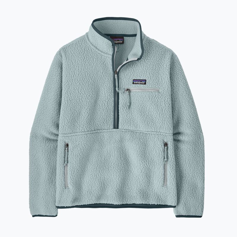 Women's fleece sweatshirt Patagonia Retro Pile Marsupial virtually blue 5
