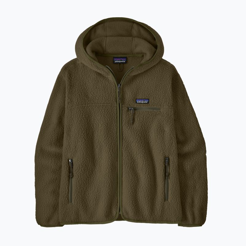 Women's fleece sweatshirt Patagonia Retro Pile Hoody basin green 6