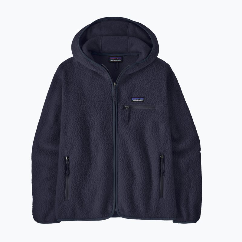 Women's fleece sweatshirt Patagonia Retro Pile Hoody sunken blue 6