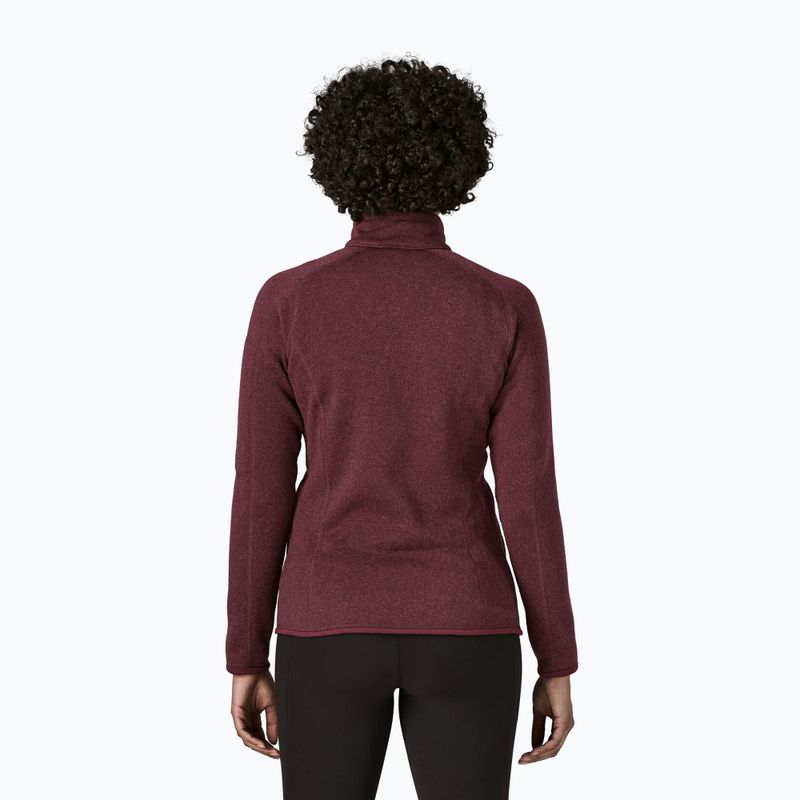 Women's trekking sweatshirt Patagonia Better Sweater berry fig 2