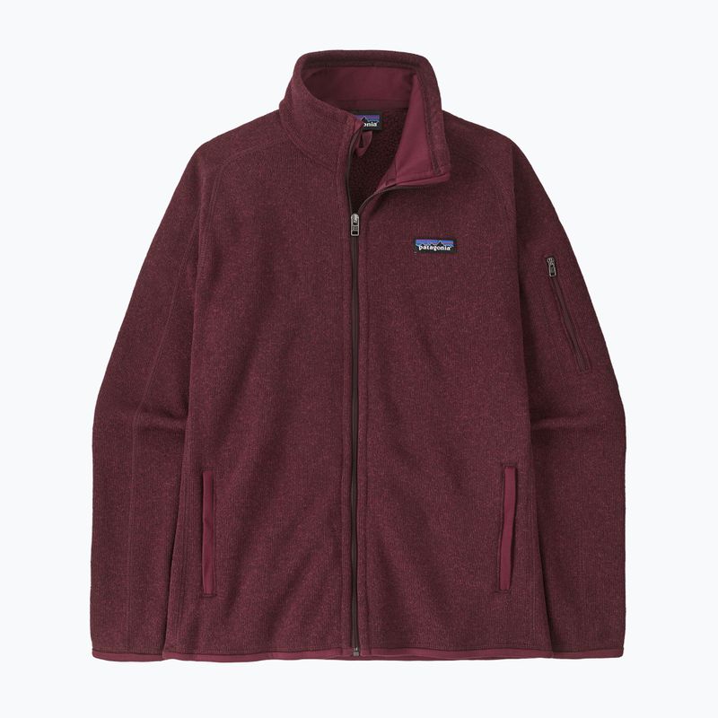 Women's trekking sweatshirt Patagonia Better Sweater berry fig 9