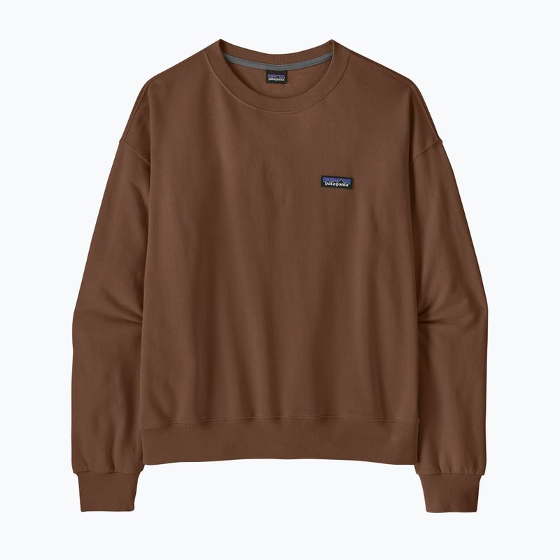 Women's sweatshirt Patagonia Daily Crew berm brown
