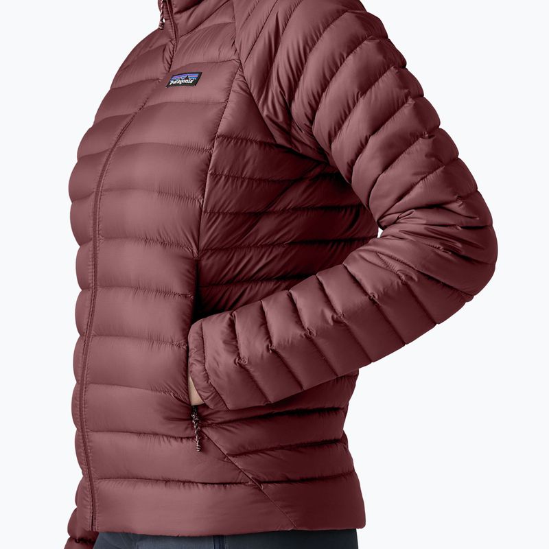 Women's down jacket Patagonia Down Sweater dark ruby 5