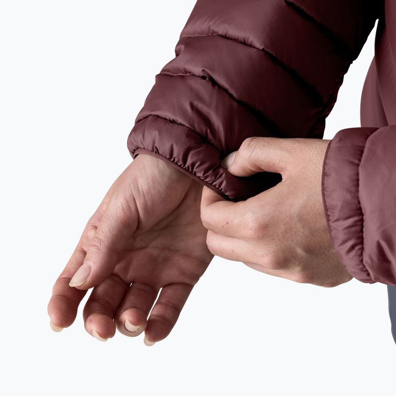 Women's down jacket Patagonia Down Sweater dark ruby 6