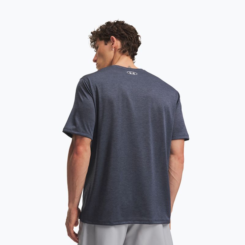 Men's training shirt Under Armour Tech Vent midnight navy/white 2