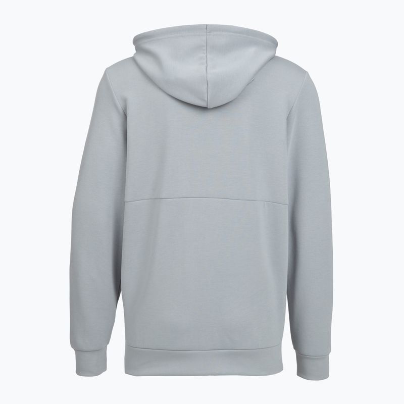 Men's sweatshirt Under Armour Flex Fleece Full Zip mod gray/black 2