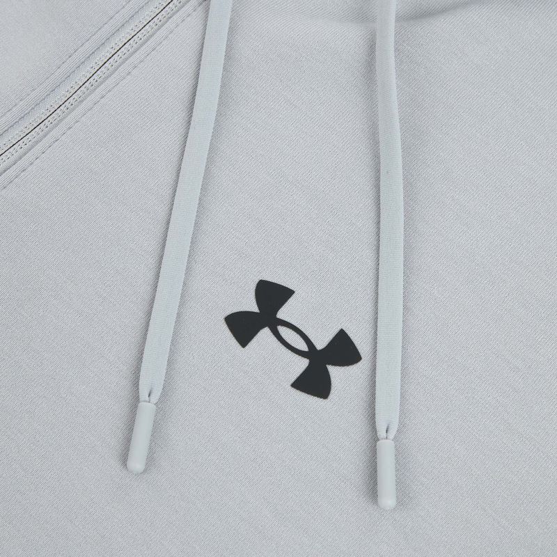 Men's sweatshirt Under Armour Flex Fleece Full Zip mod gray/black 3