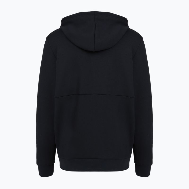Men's sweatshirt Under Armour Flex Fleece Full Zip black/white 2