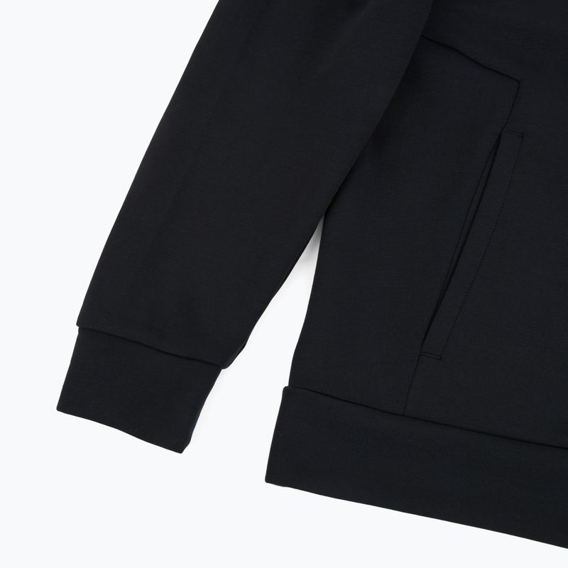 Men's sweatshirt Under Armour Flex Fleece Full Zip black/white 4