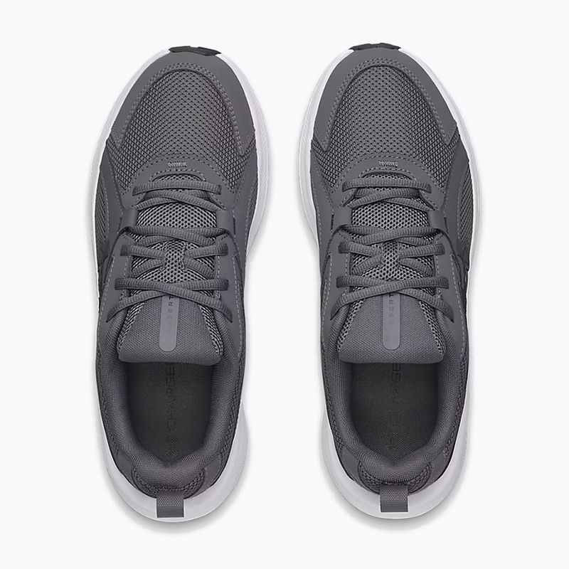 Men's running shoes Under Armour Assert 11 castlerock/white/black 3