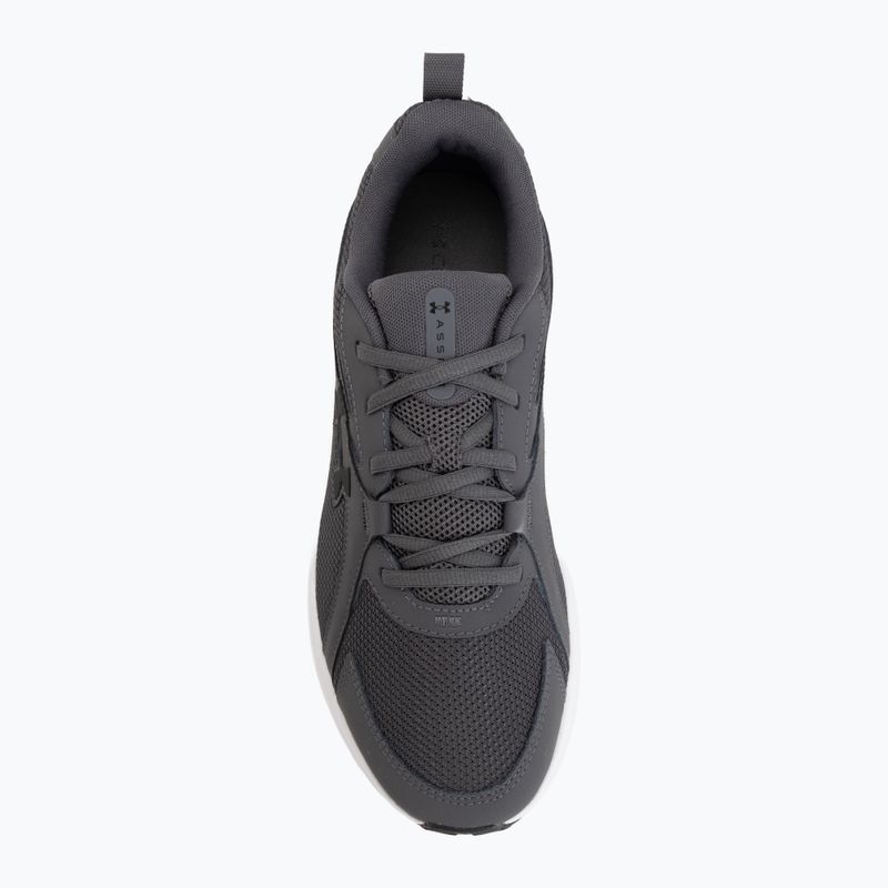 Men's running shoes Under Armour Assert 11 castlerock/white/black 5