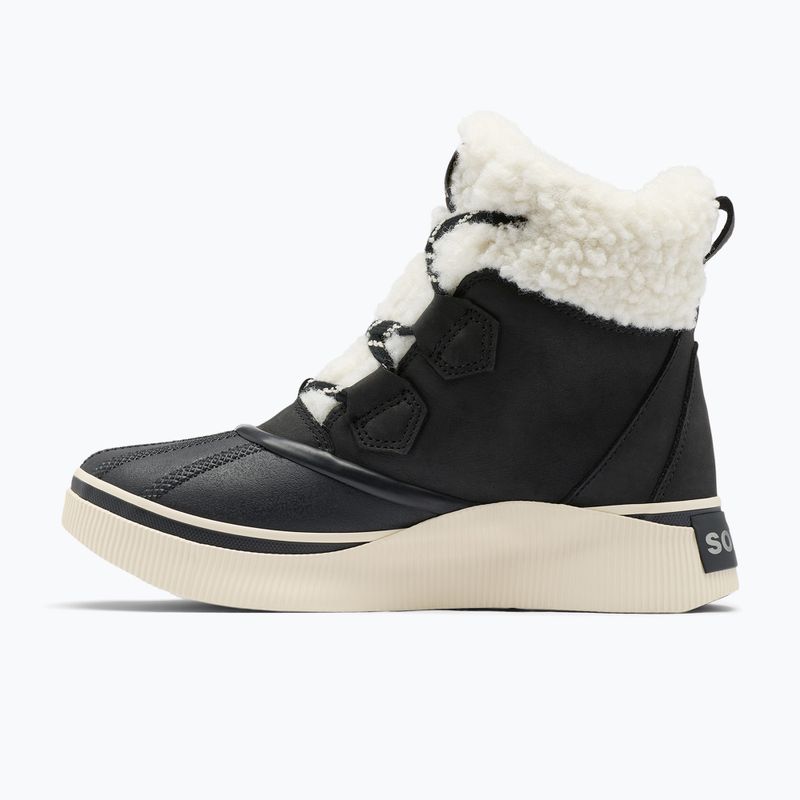Women's snow boots Sorel Out N About IV Chillz Wp black/sea salt 3
