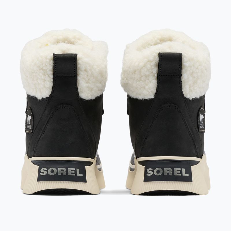 Women's snow boots Sorel Out N About IV Chillz Wp black/sea salt 5