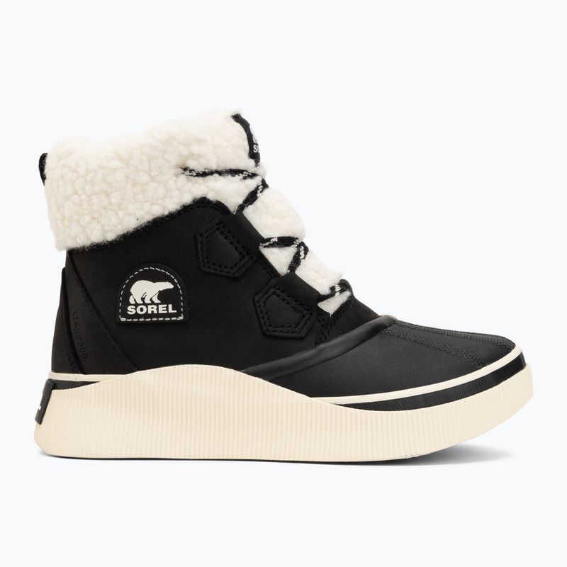 Women's snow boots Sorel Out N About IV Chillz Wp black/sea salt 2