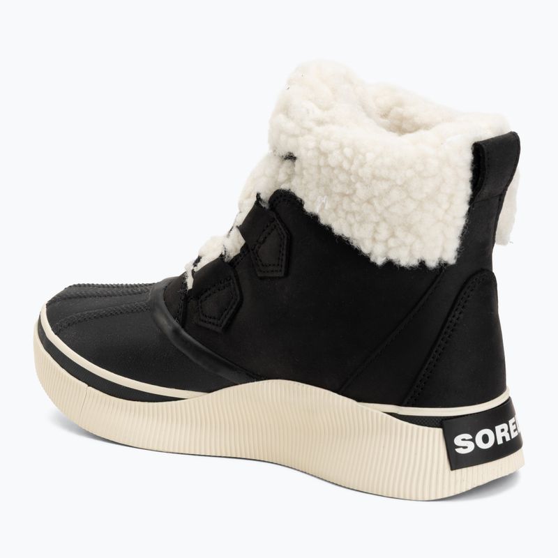 Women's snow boots Sorel Out N About IV Chillz Wp black/sea salt 3